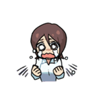 ツーさんとダバエタ部長のスタンプ（個別スタンプ：26）