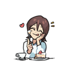 ツーさんとダバエタ部長のスタンプ（個別スタンプ：31）