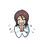 ツーさんとダバエタ部長のスタンプ（個別スタンプ：40）