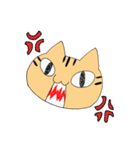 ニヒルな ねこ（個別スタンプ：8）