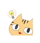 ニヒルな ねこ（個別スタンプ：13）