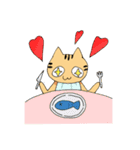 ニヒルな ねこ（個別スタンプ：18）