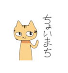 ニヒルな ねこ（個別スタンプ：37）
