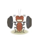 Daily Life of Cockroach（個別スタンプ：14）