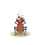 Daily Life of Cockroach（個別スタンプ：23）