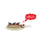 Daily Life of Cockroach（個別スタンプ：28）