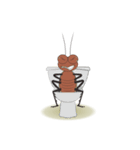 Daily Life of Cockroach（個別スタンプ：34）