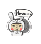 The Rabbit and Piggy（個別スタンプ：4）