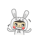 The Rabbit and Piggy（個別スタンプ：6）
