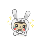 The Rabbit and Piggy（個別スタンプ：8）