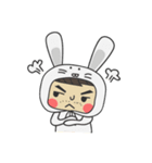The Rabbit and Piggy（個別スタンプ：10）