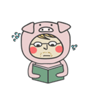 The Rabbit and Piggy（個別スタンプ：19）