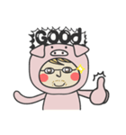 The Rabbit and Piggy（個別スタンプ：21）
