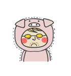The Rabbit and Piggy（個別スタンプ：23）