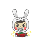 The Rabbit and Piggy（個別スタンプ：24）