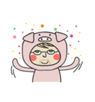 The Rabbit and Piggy（個別スタンプ：25）