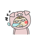 The Rabbit and Piggy（個別スタンプ：29）