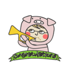 The Rabbit and Piggy（個別スタンプ：32）