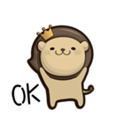KK not cute.（個別スタンプ：40）