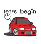 SD CAR V.3 ENG（個別スタンプ：24）