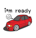 SD CAR V.3 ENG（個別スタンプ：25）