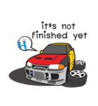 SD CAR V.3 ENG（個別スタンプ：35）