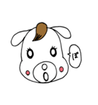 犬の太郎とまつげ！！第1段（個別スタンプ：3）
