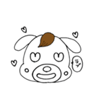 犬の太郎とまつげ！！第1段（個別スタンプ：18）