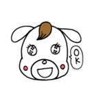 犬の太郎とまつげ！！第1段（個別スタンプ：19）