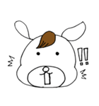 犬の太郎とまつげ！！第1段（個別スタンプ：40）