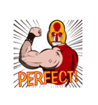 Baboon Wrestling Man（個別スタンプ：15）