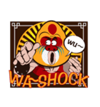 Baboon Wrestling Man（個別スタンプ：33）