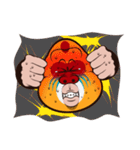 Baboon Wrestling Man（個別スタンプ：34）
