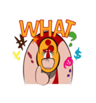 Baboon Wrestling Man（個別スタンプ：39）