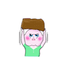 Cute Cheeks: Daily Life（個別スタンプ：15）