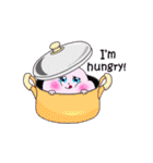 Cute Cheeks: Daily Life（個別スタンプ：16）