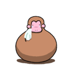 モッさる（個別スタンプ：9）