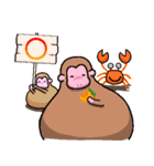 モッさる（個別スタンプ：10）