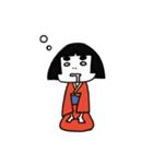 おかっぱっ子（個別スタンプ：1）