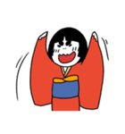 おかっぱっ子（個別スタンプ：8）