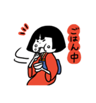 おかっぱっ子（個別スタンプ：34）