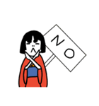 おかっぱっ子（個別スタンプ：37）