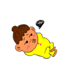 使いやすい！可愛いムーちゃん！（個別スタンプ：2）