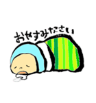 バルくんコンちゃん（個別スタンプ：2）