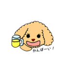 トイプードルさくら（個別スタンプ：34）