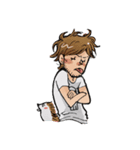 Smolers (Baby - Boo love story)（個別スタンプ：9）