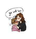 Smolers (Baby - Boo love story)（個別スタンプ：35）