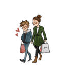 Smolers (Baby - Boo love story)（個別スタンプ：37）