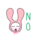 かぶりうさぎ（個別スタンプ：13）