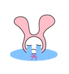 かぶりうさぎ（個別スタンプ：20）